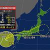 【速報】台風14号の最新進路予想図ガチでヤバイ、3連休終了へ・・・