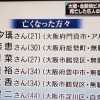 【速報】大阪ビル火災放火事件、死者の司法解剖の結果…死因が判明…