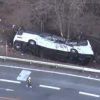 【訃報】軽井沢でバス転落事故。大学生ら15人が死亡。
