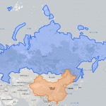 【衝撃的】日本(378,000 k㎡)「ロシア君に経済制裁を課す！」ロシア(17,130,000 k㎡)「なにか言ったか？」→