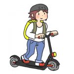 【危険】人気の電動キックボード、衝撃の画像が流出してネット騒然・・・
