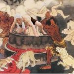 【超画像】上島竜兵さん、地獄で鬼を相手に熱湯風呂を披露