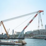 【超衝撃画像】クレーン車、『とんでもない姿』になってしまう・・・・・